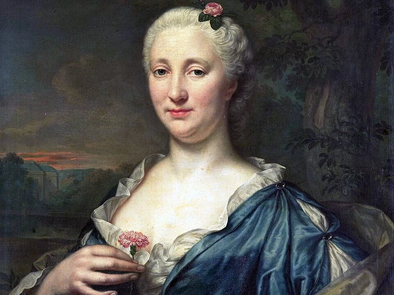 1776-Mattheus Verheyden - Ritratto di Agnes Margaretha Albinus